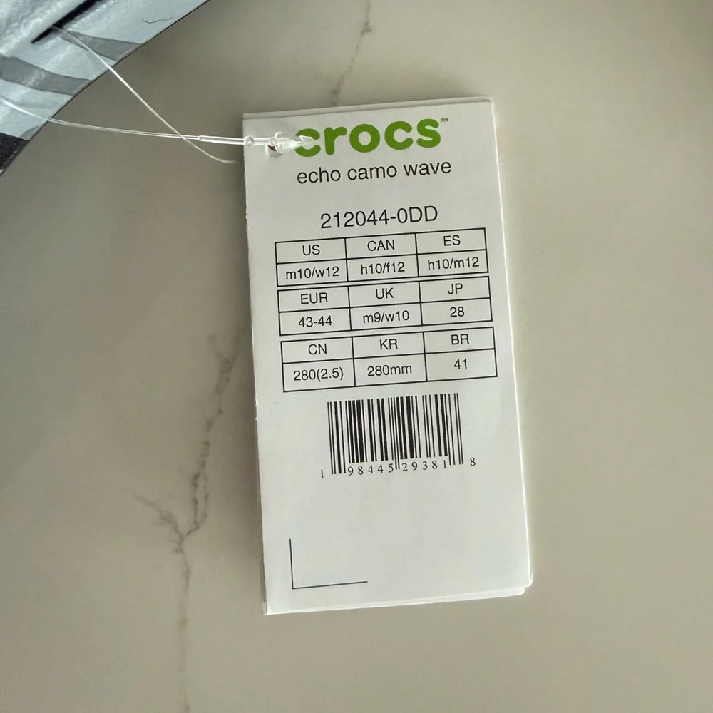 NWT Crocs Echo Camo Wave - Picture 4 of 6